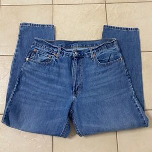 Levi Strauss 550 Mens‎ Jeans W36 L32 Relaxed Fit Blue Denim